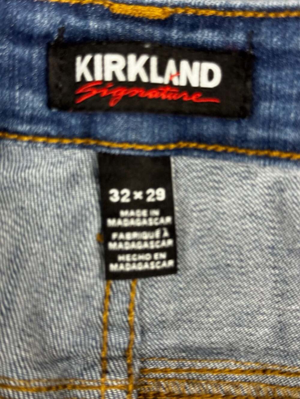Kirkland Signature Denim Jeans Blue Lot Of 5 - Picture 7 of 16